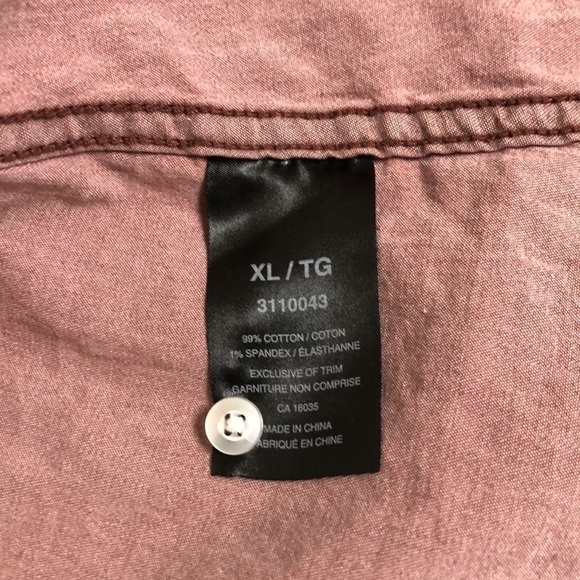 Tahari Ombré Long Sleeve Button Down - Picture 6 of 7